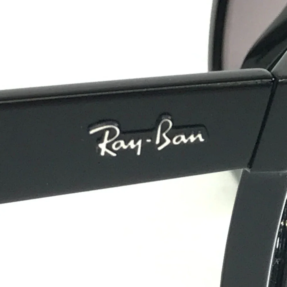 Ray-Ban Sunglasses RBR0502S WAYFARER REVERSE 6677/1A Black w Violet Lenses 53 mm